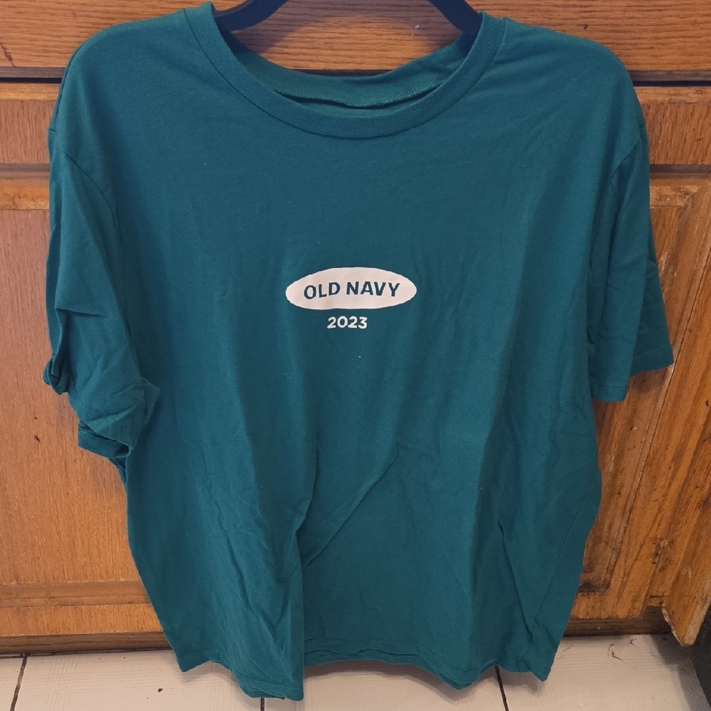 Old Navy Green Short Sleeve Tee